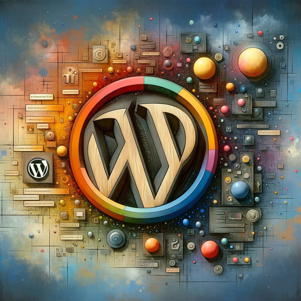 PHP und WordPress AI Kunstwerk